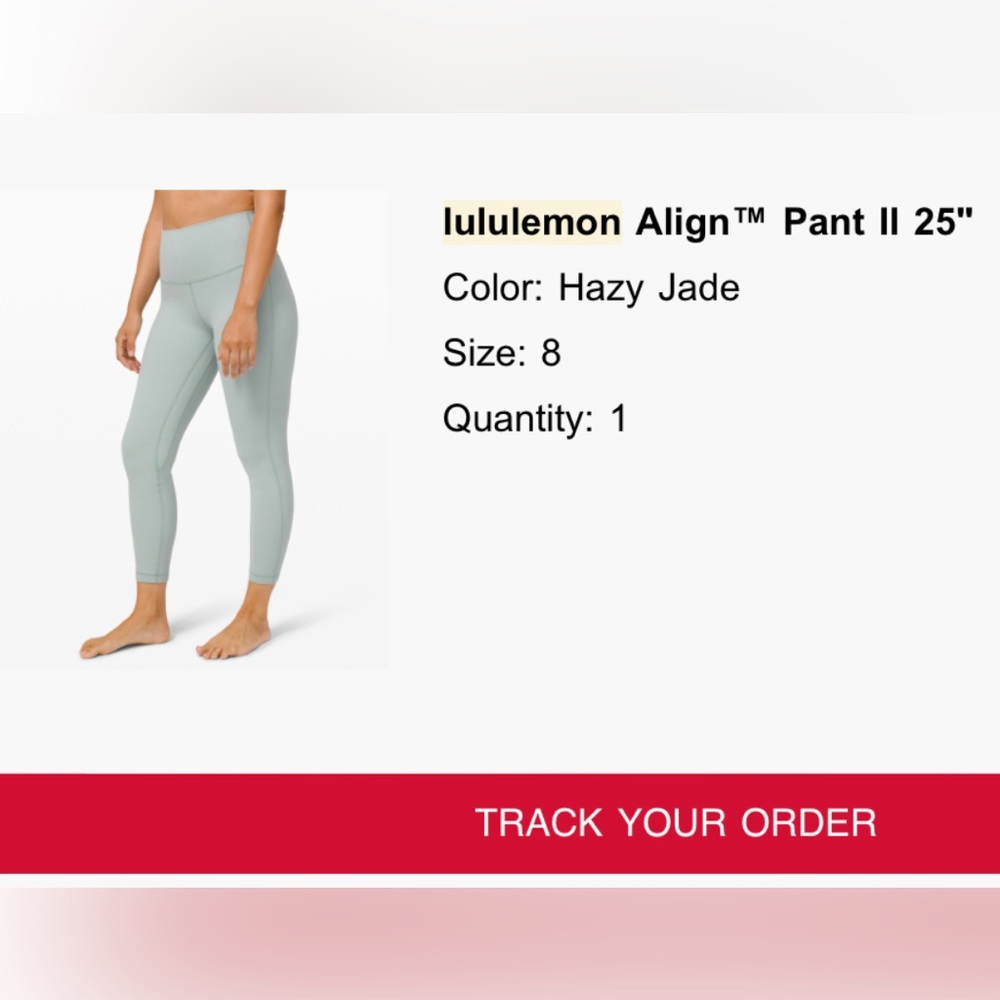 LULULEMON - Align Pant II 25" - Picture 7 of 10